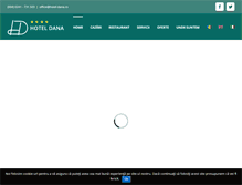 Tablet Screenshot of hotel-dana.ro
